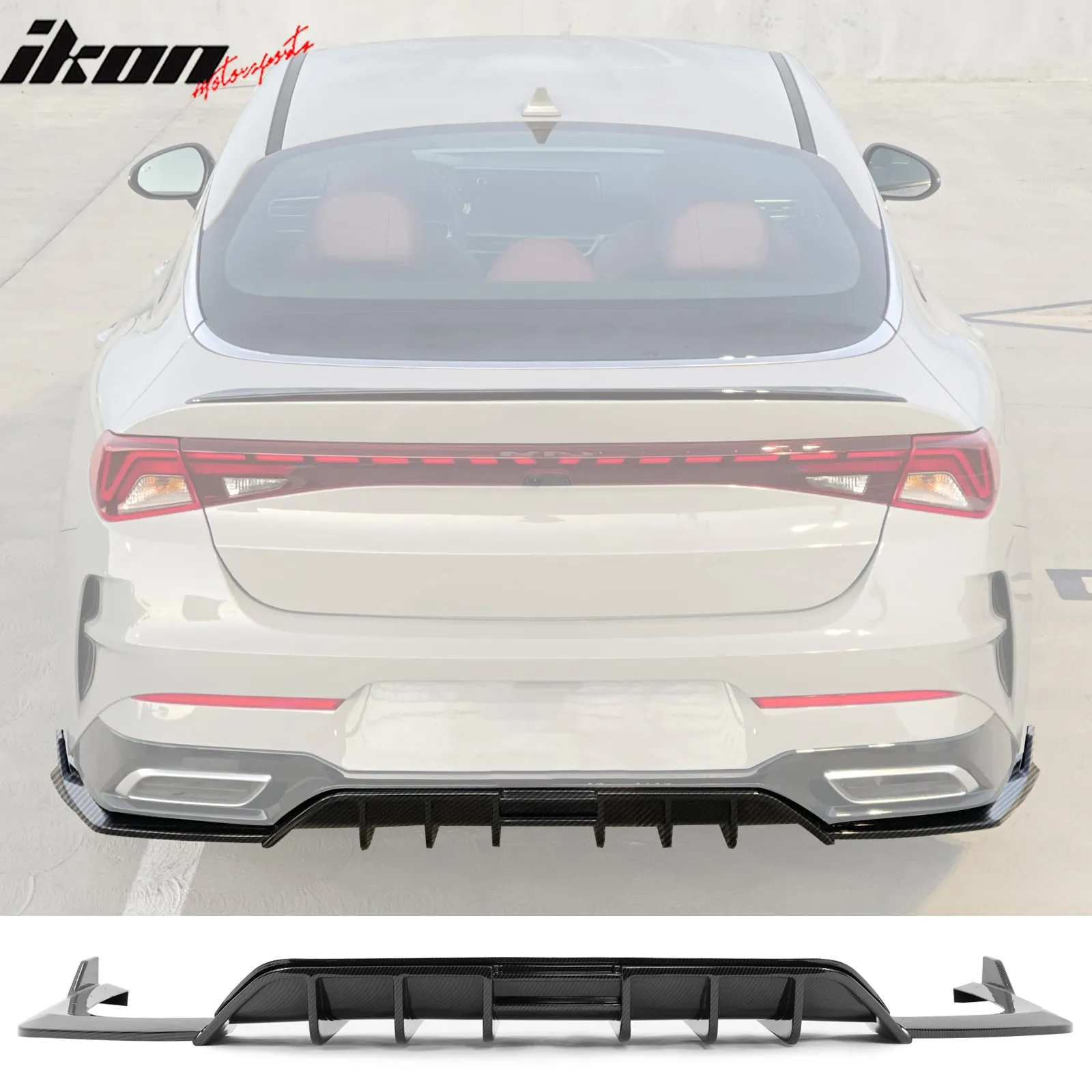 2021-2024 Kia K5 GT-Line Rear Bumper Lip PP 3PCS Set