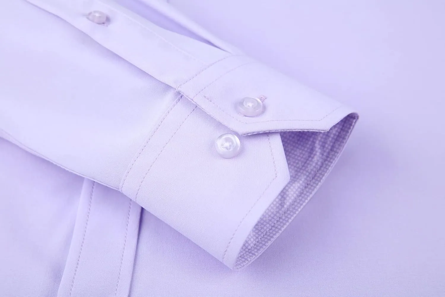 Alex Vando Mens Dress Shirt Wrinkle Free Regular Fit 4-Way Stretch Button Down Shirts