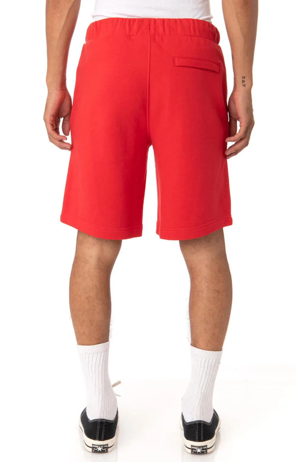 Authentic Uppsala Shorts - Red/White