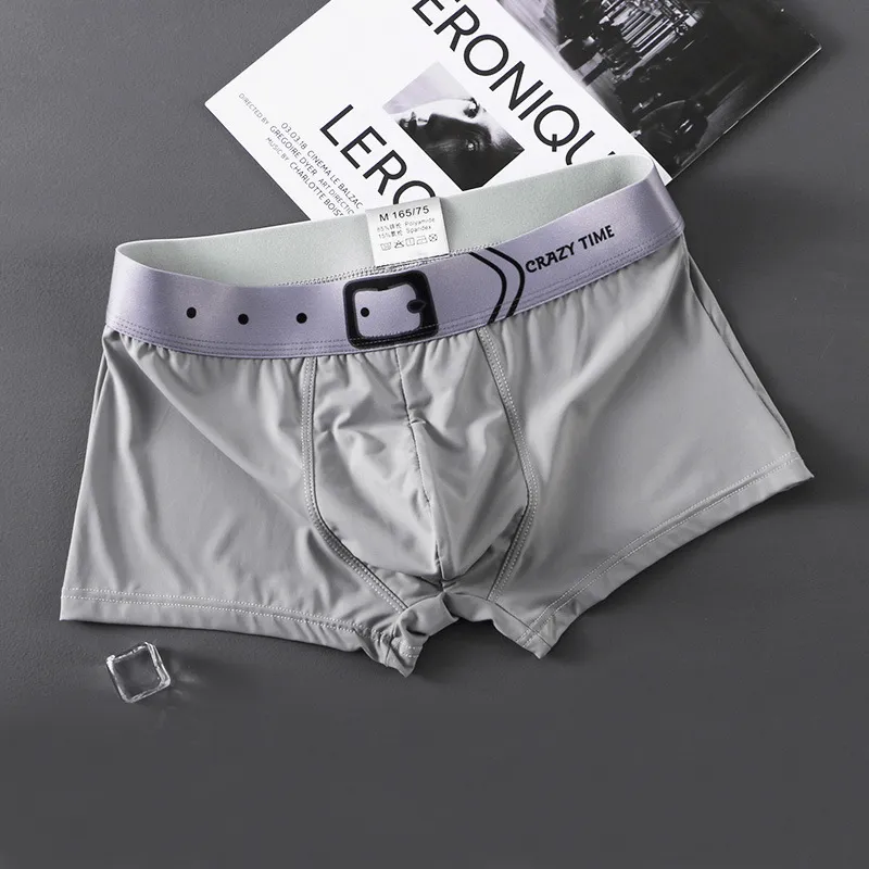 Belt Breathable Cotton Men's Boxer / Fashion Soft Underwear - SF1158