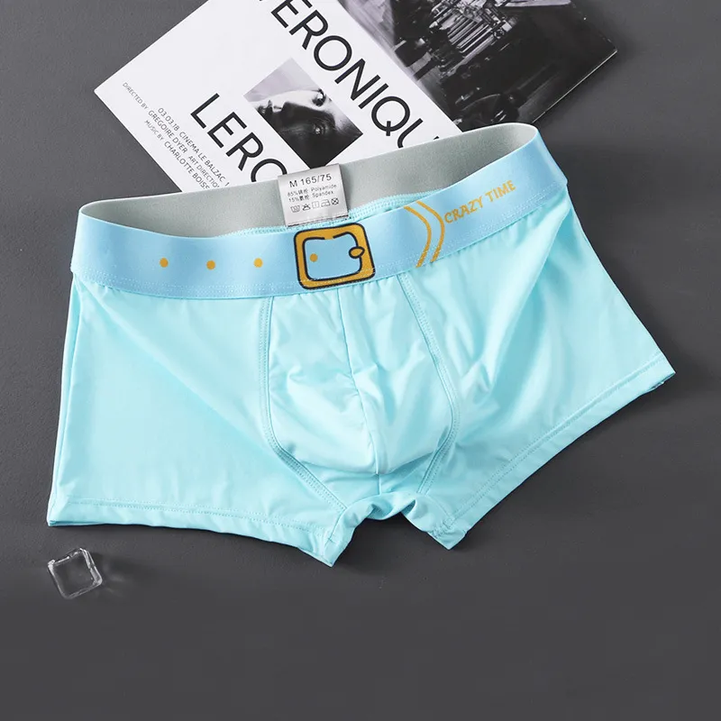 Belt Breathable Cotton Men's Boxer / Fashion Soft Underwear - SF1158