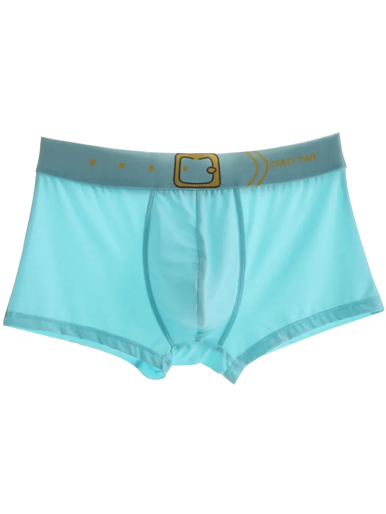 Belt Breathable Cotton Men's Boxer / Fashion Soft Underwear - SF1158