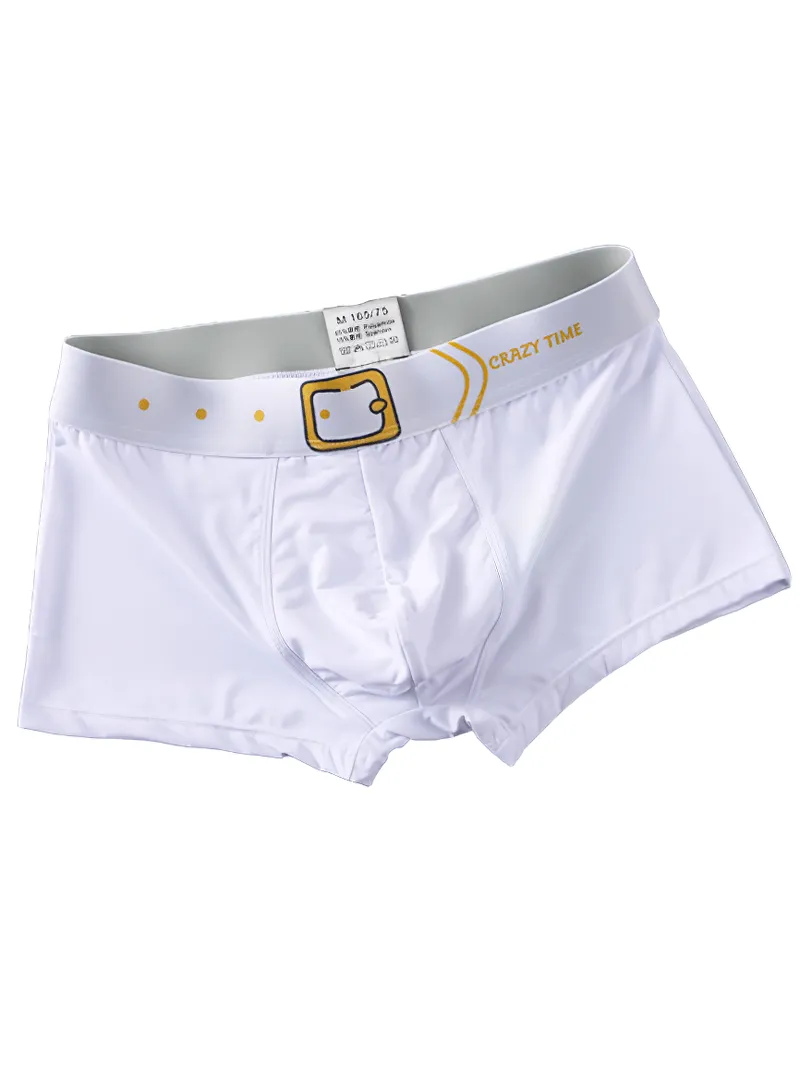 Belt Breathable Cotton Men's Boxer / Fashion Soft Underwear - SF1158