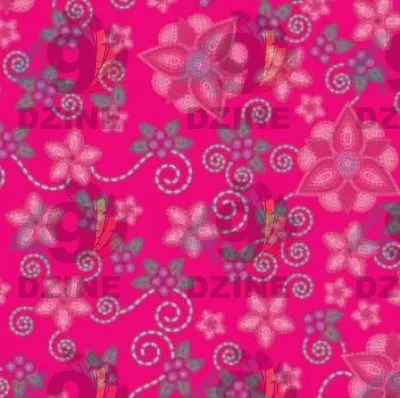Berry Picking Pink Satin