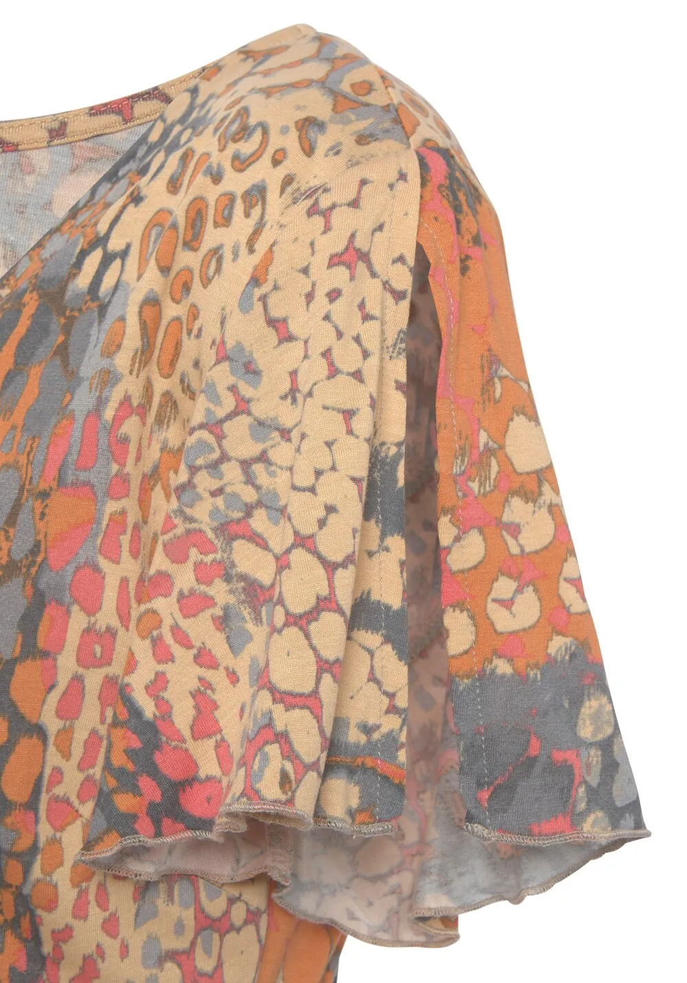Buffalo dress, orange