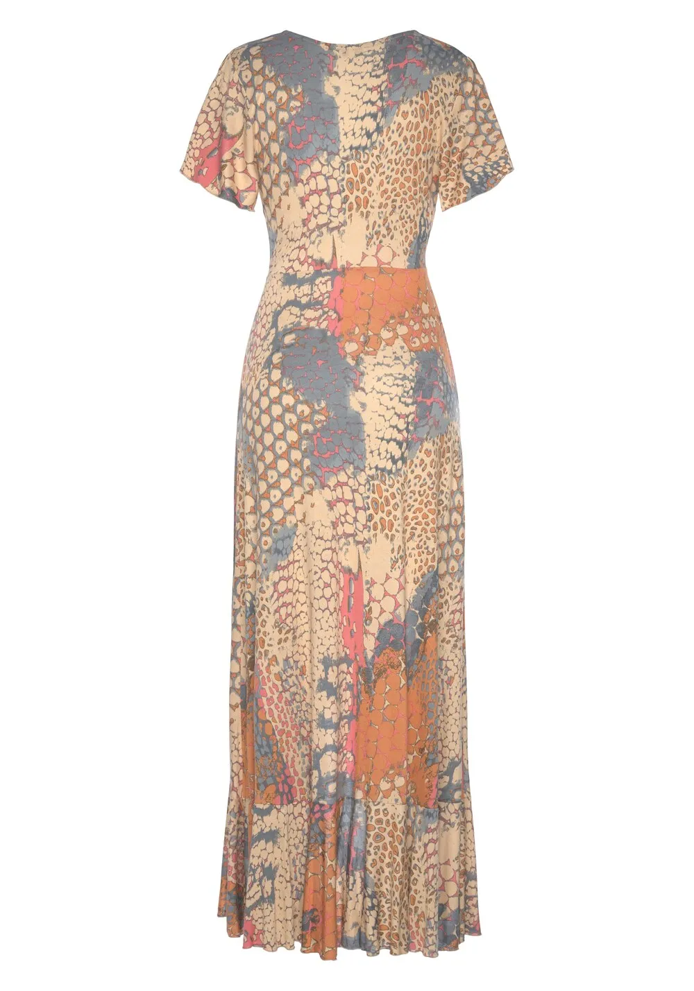 Buffalo dress, orange