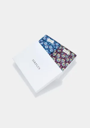 Chevron Boxer Short Gift Box  - Made with Liberty Fabric