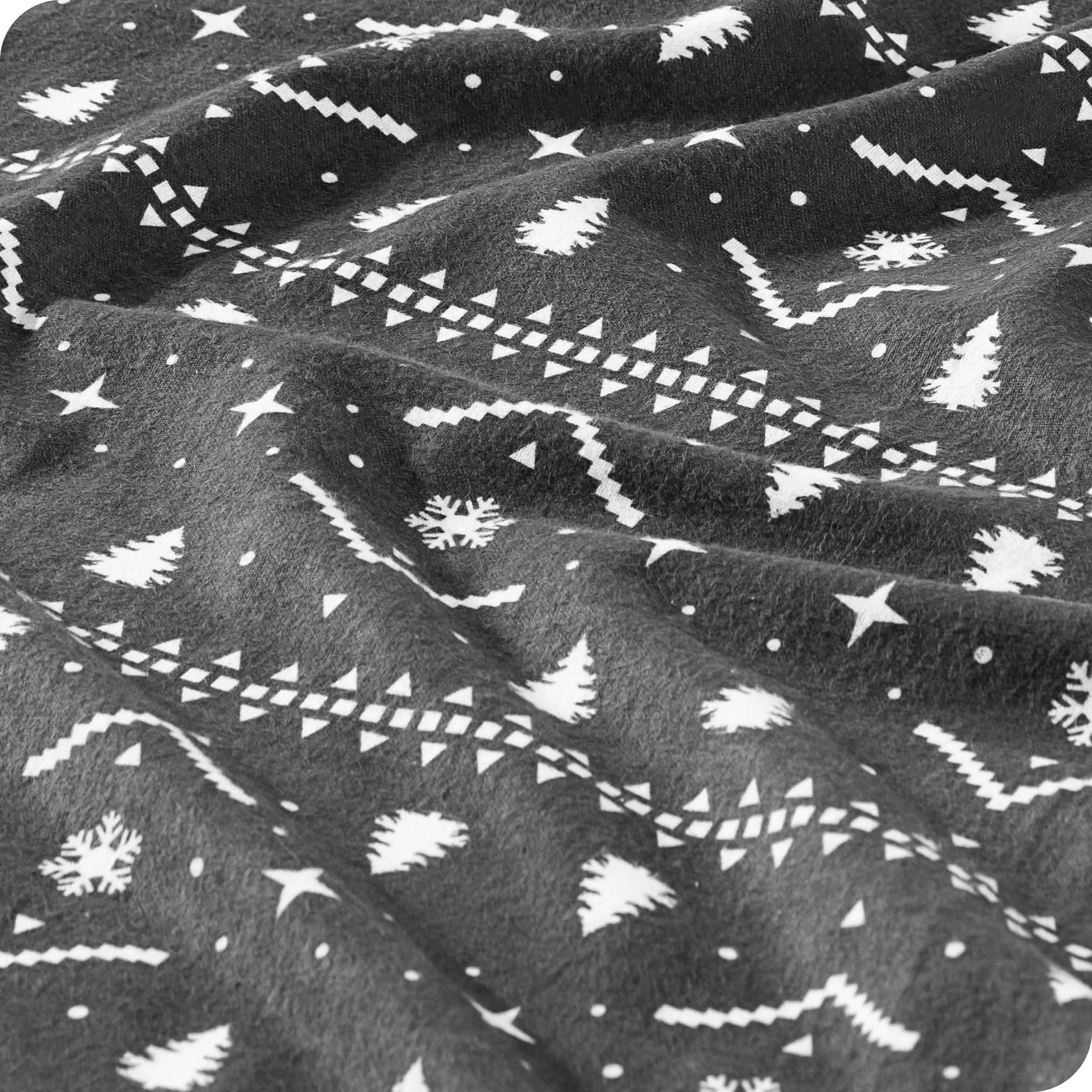 Cotton Flannel Sheet Set - Twin