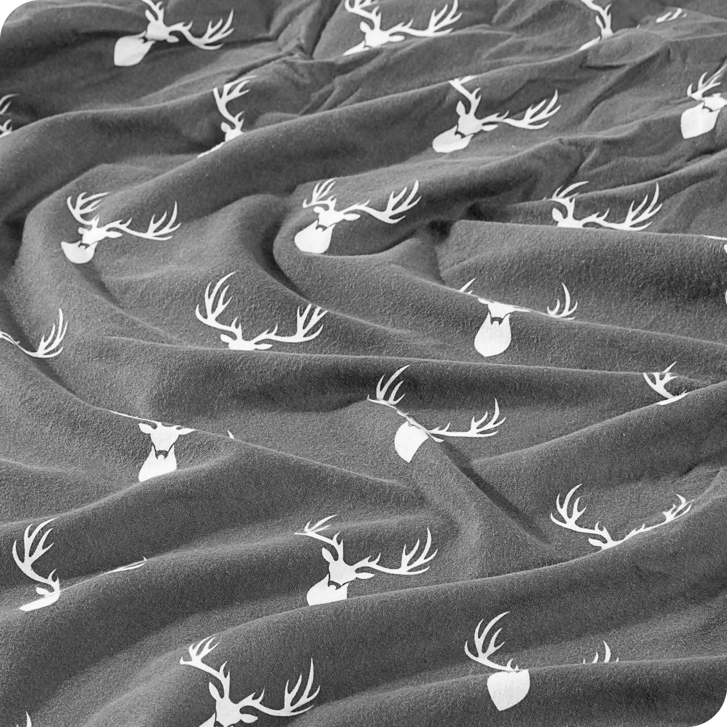 Cotton Flannel Sheet Set - Twin