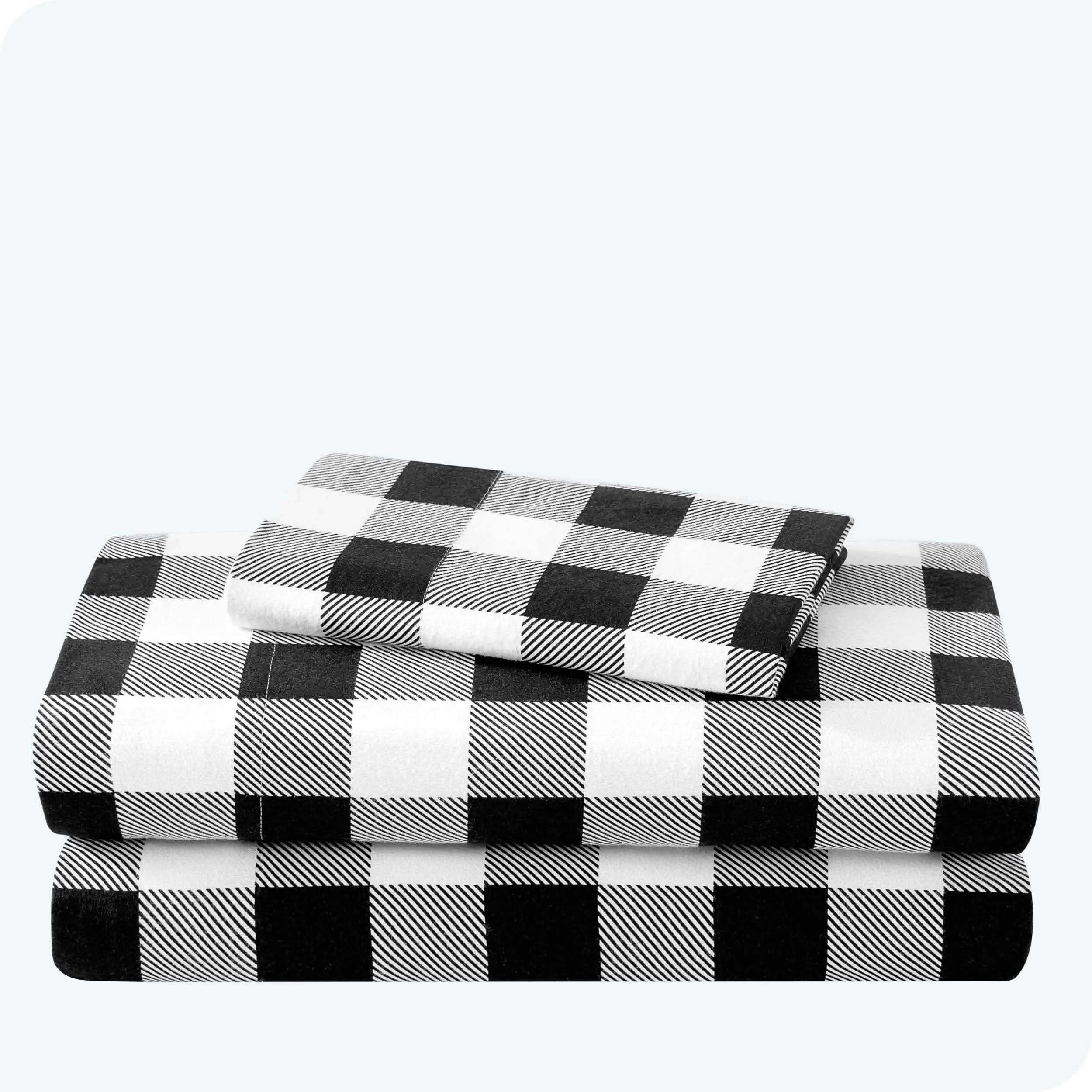 Cotton Flannel Sheet Set - Twin