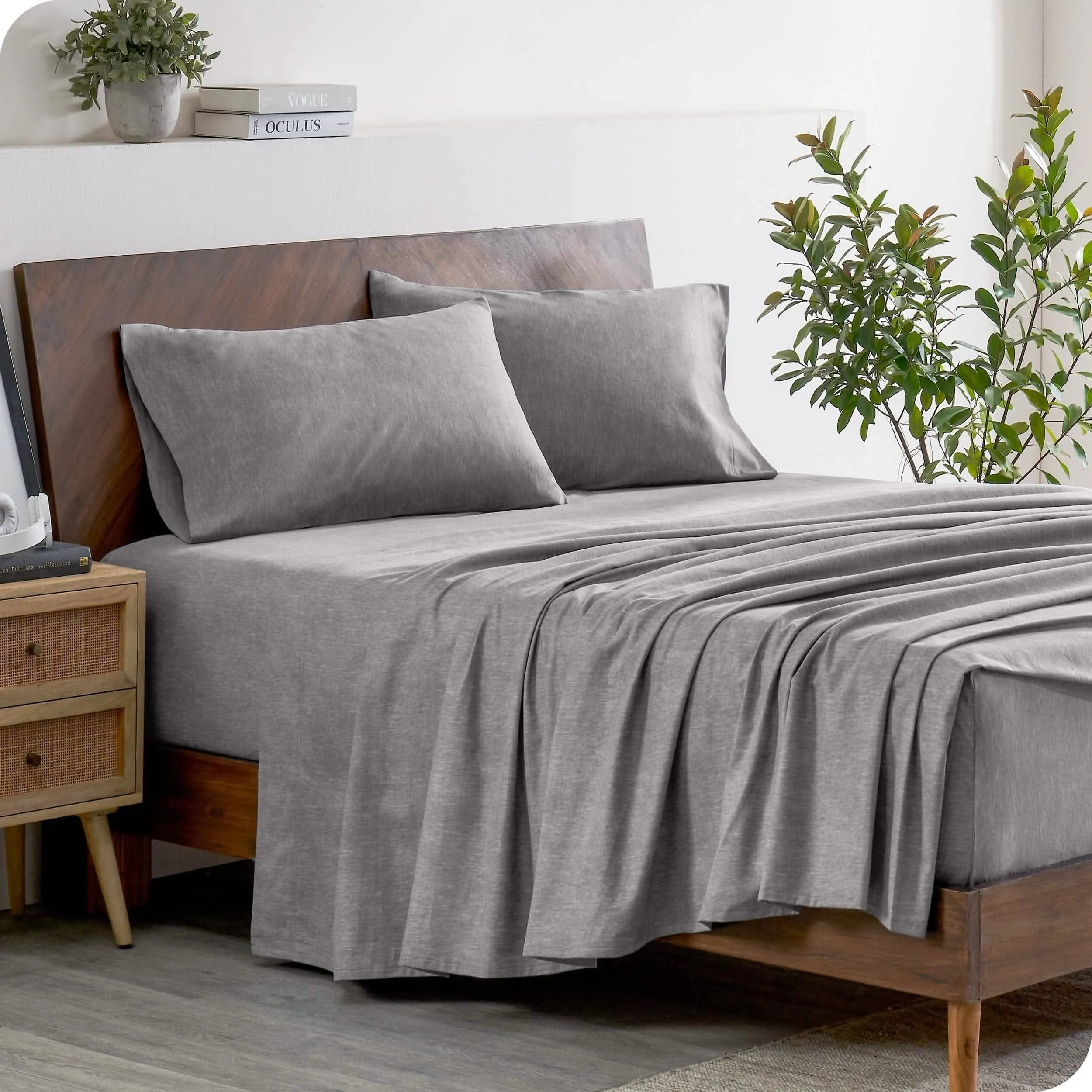 Cotton Flannel Sheet Set - Twin