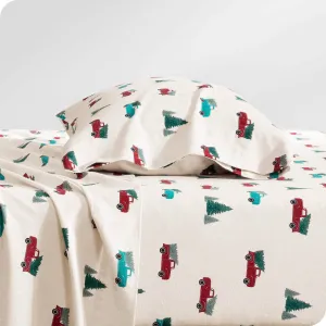 Cotton Flannel Sheet Set - Twin