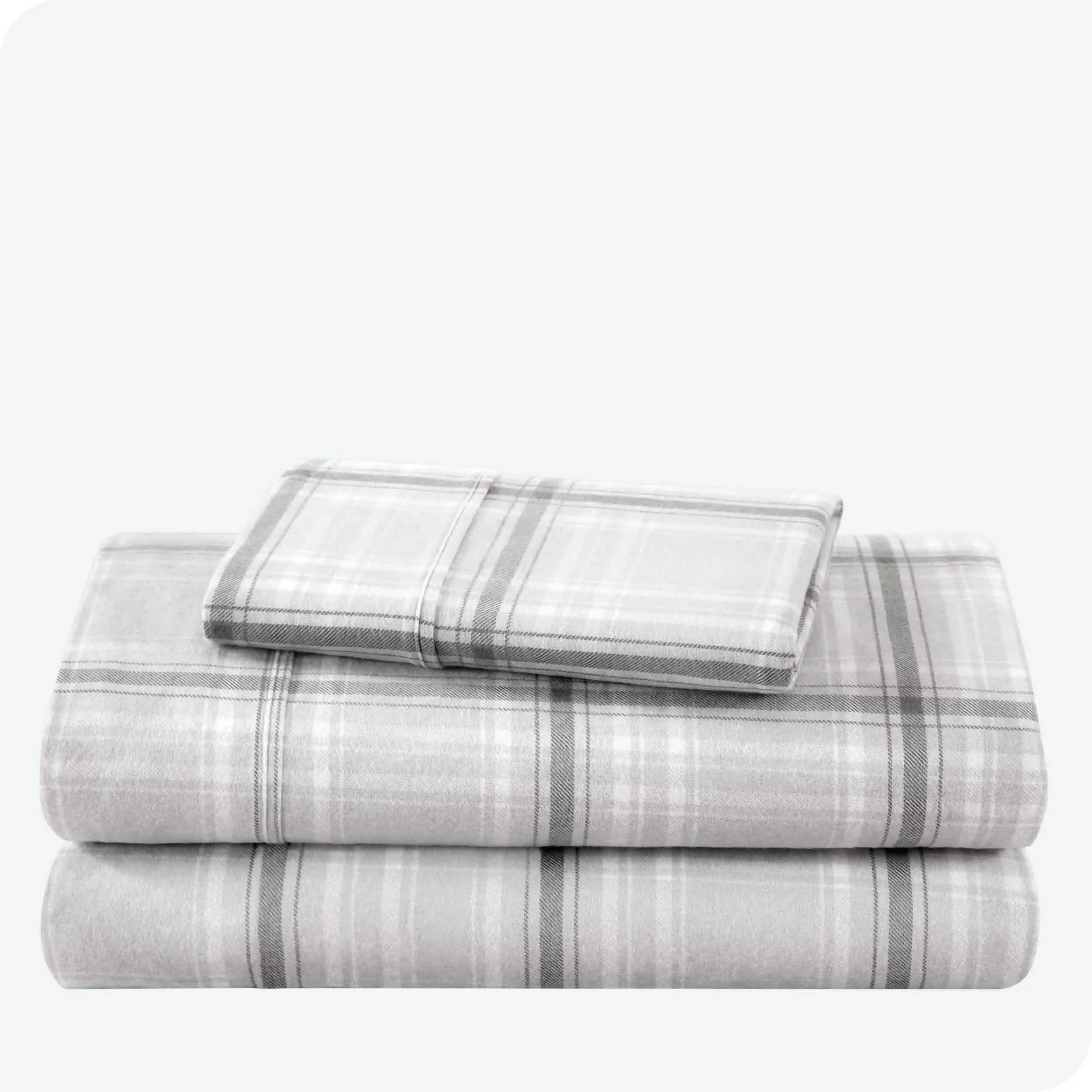 Cotton Flannel Sheet Set - Twin