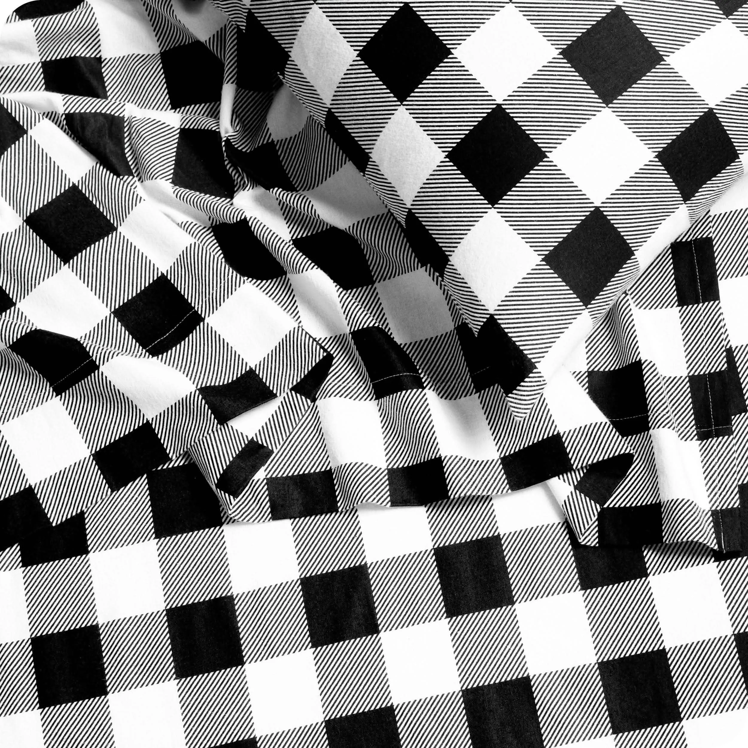 Cotton Flannel Sheet Set - Twin
