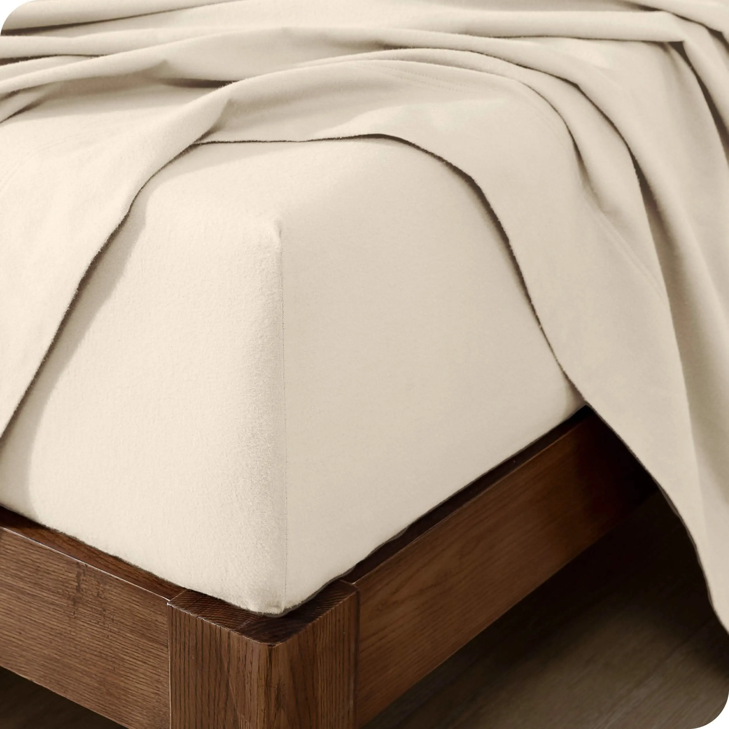 Cotton Flannel Sheet Set - Twin