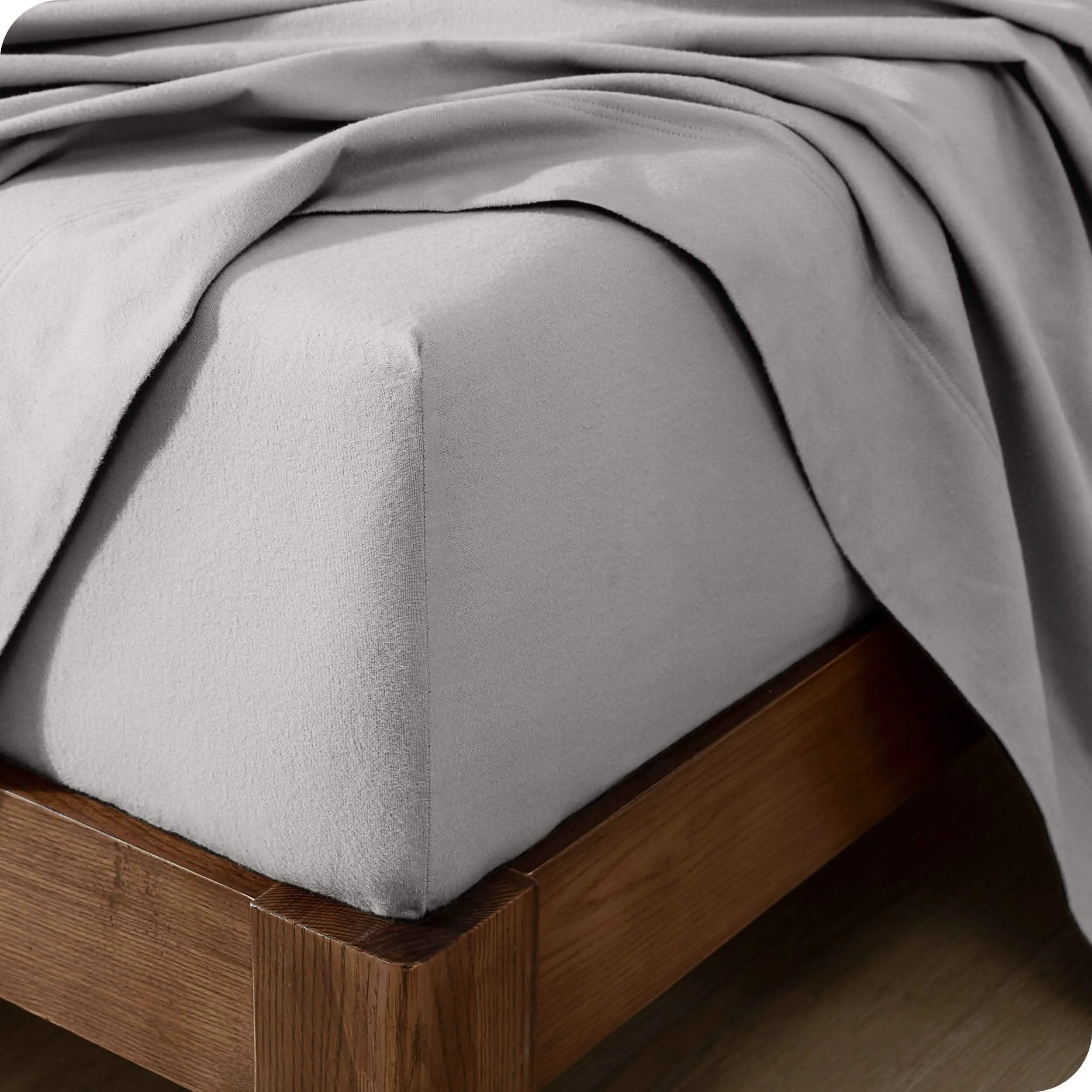 Cotton Flannel Sheet Set - Twin