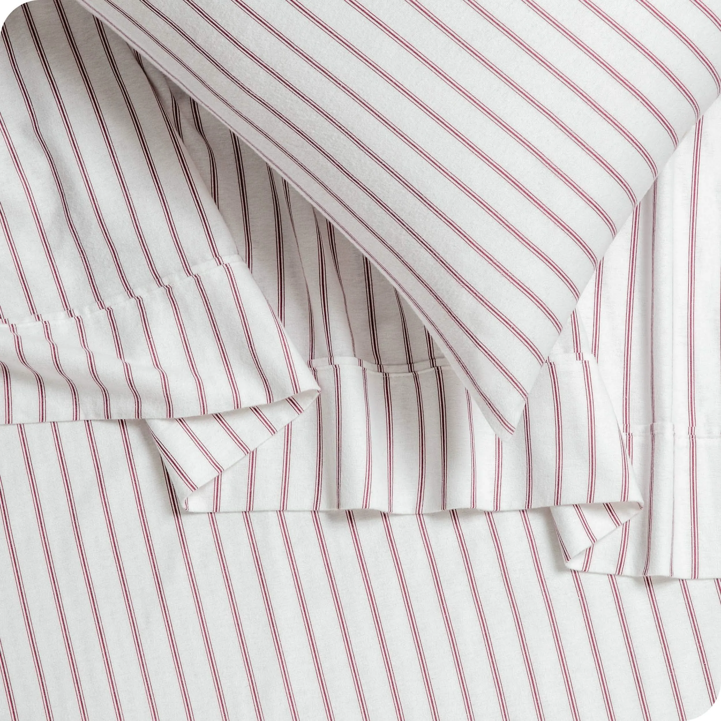 Cotton Flannel Sheet Set - Twin