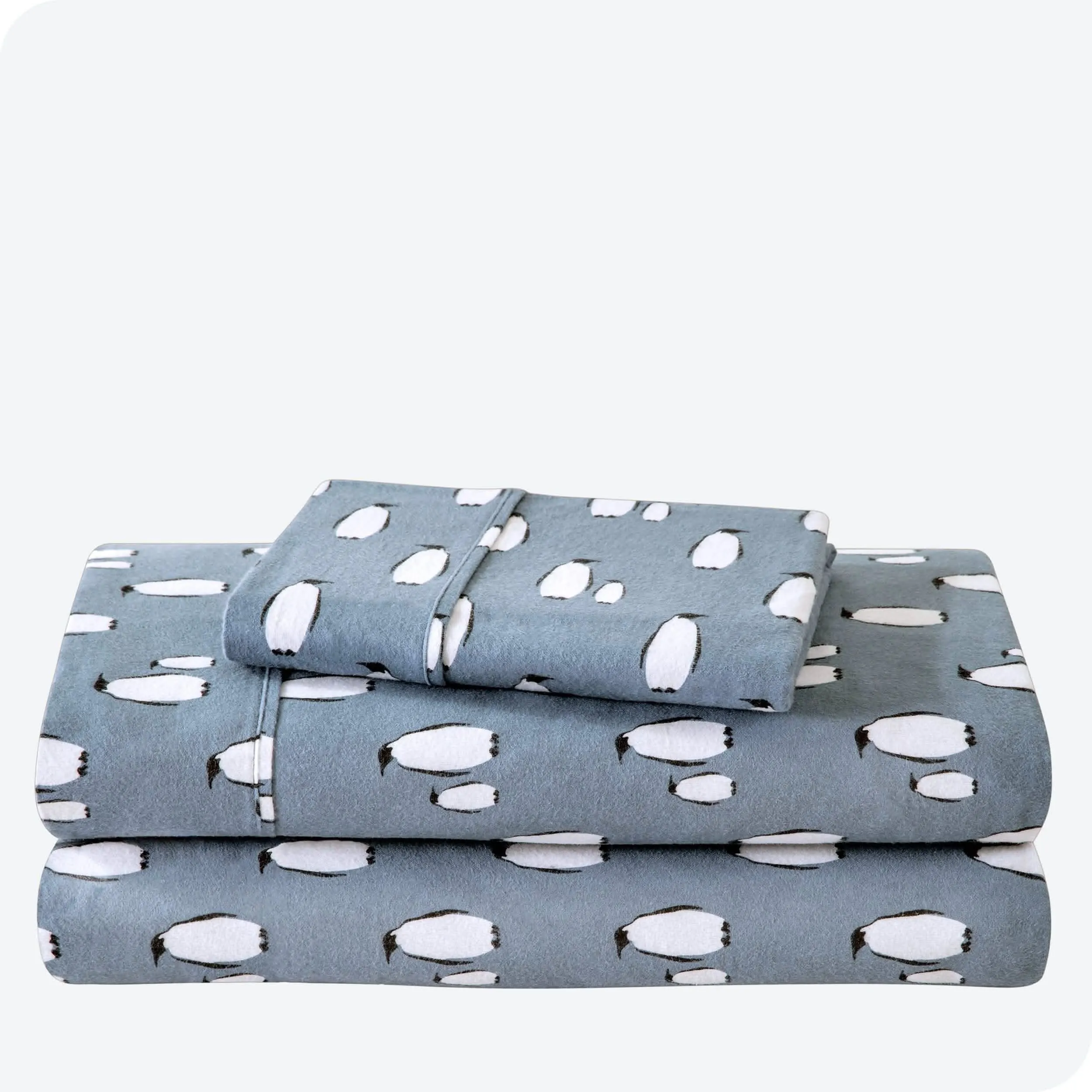 Cotton Flannel Sheet Set - Twin