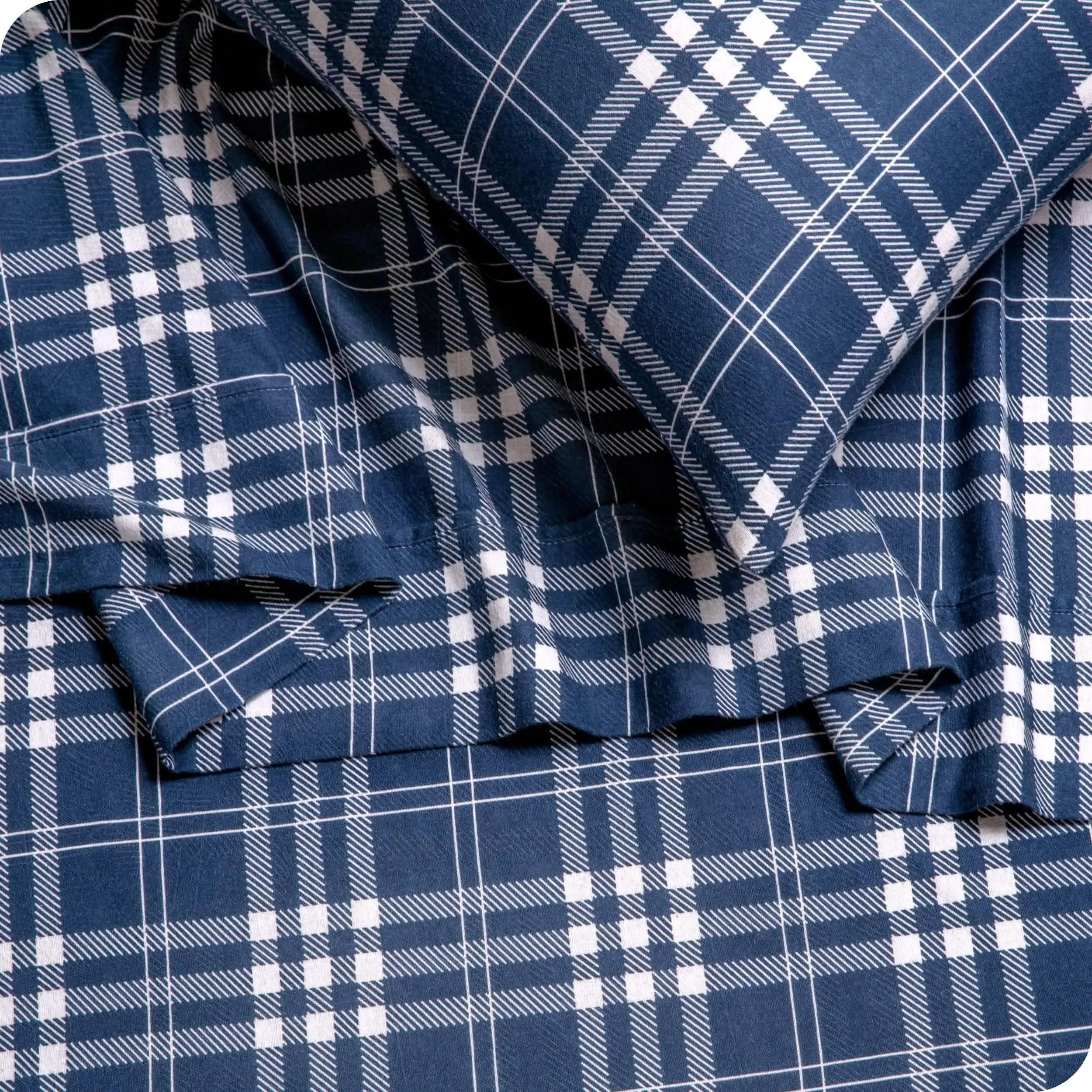 Cotton Flannel Sheet Set - Twin