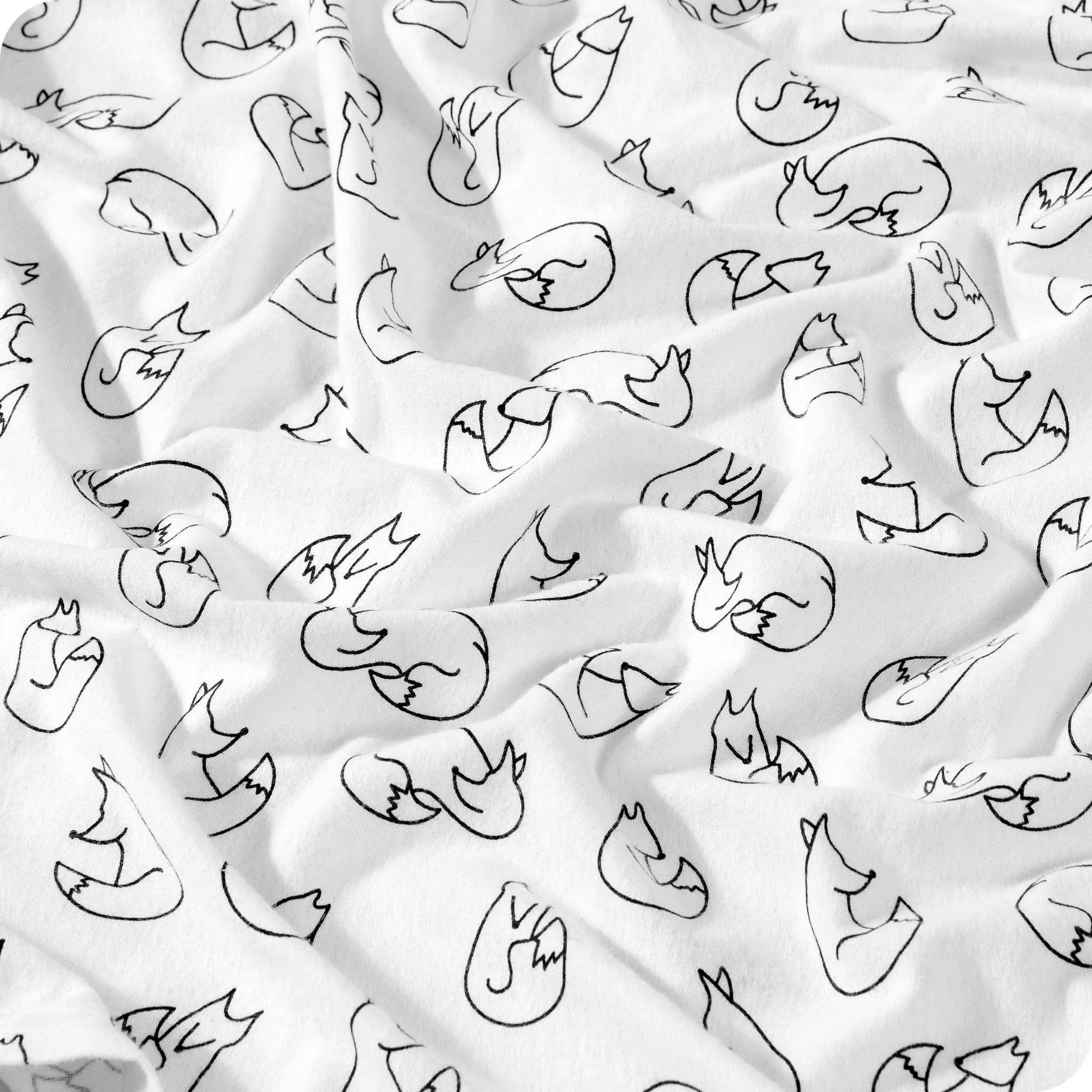 Cotton Flannel Sheet Set - Twin