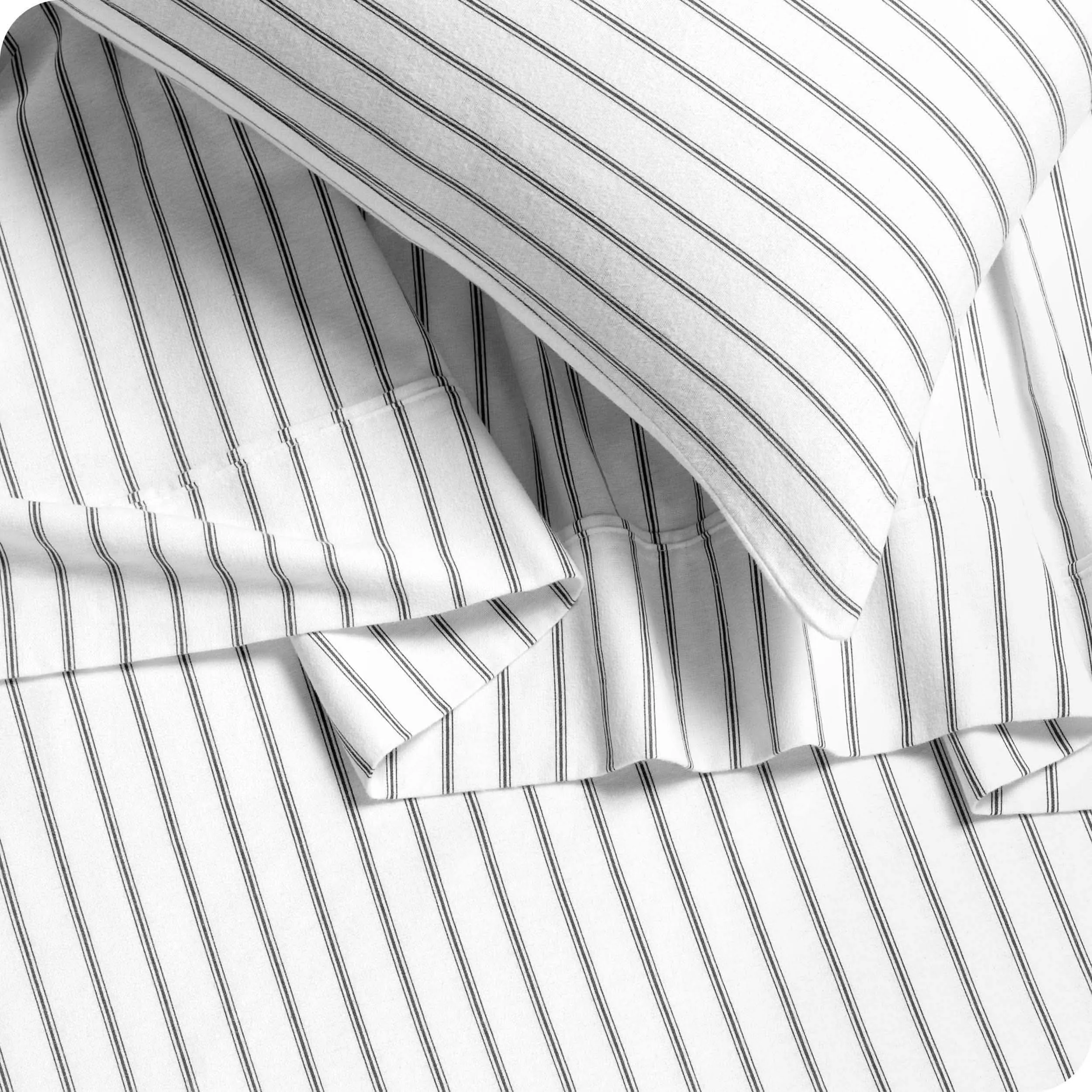Cotton Flannel Sheet Set - Twin