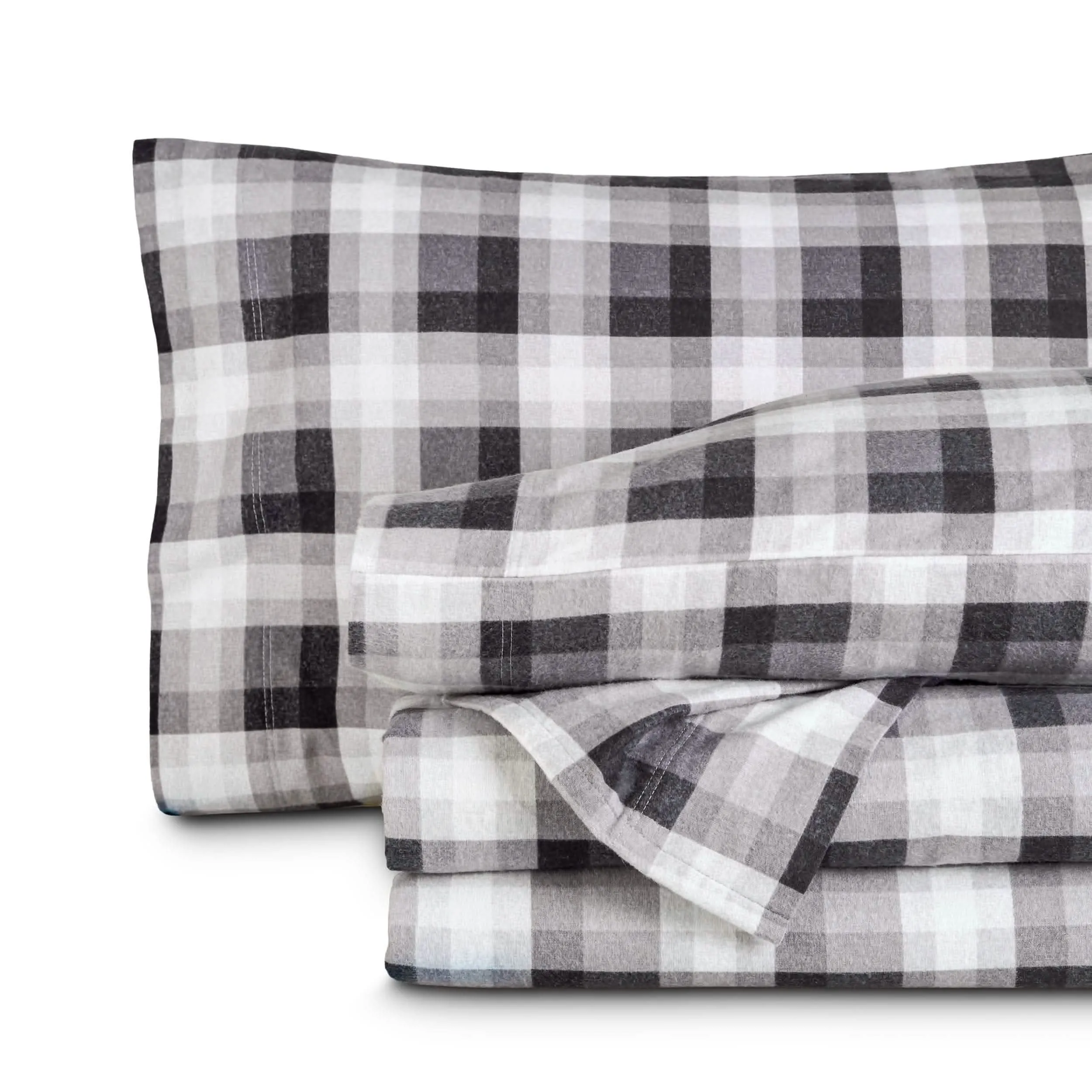 Cotton Flannel Sheet Set - Twin
