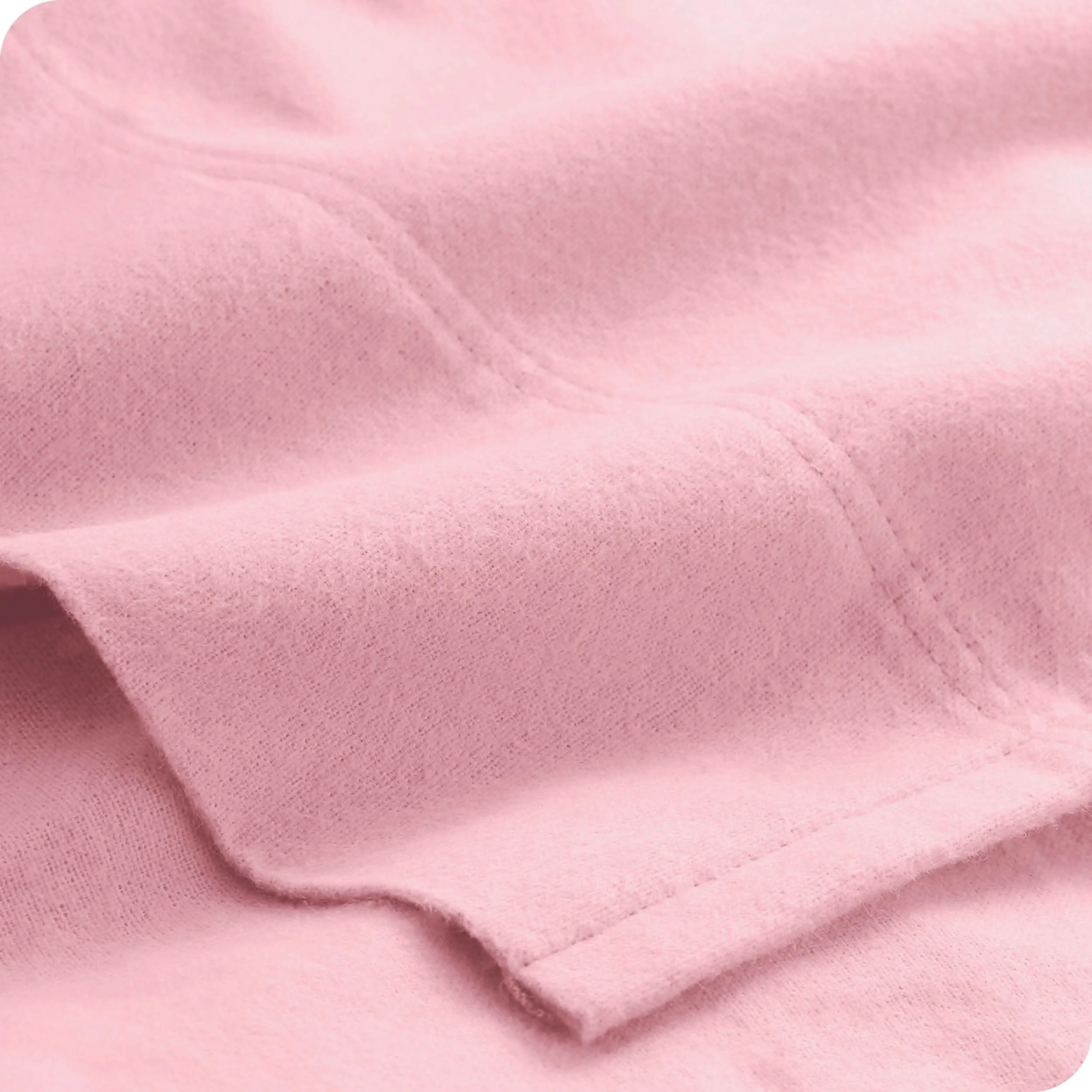 Cotton Flannel Sheet Set - Twin