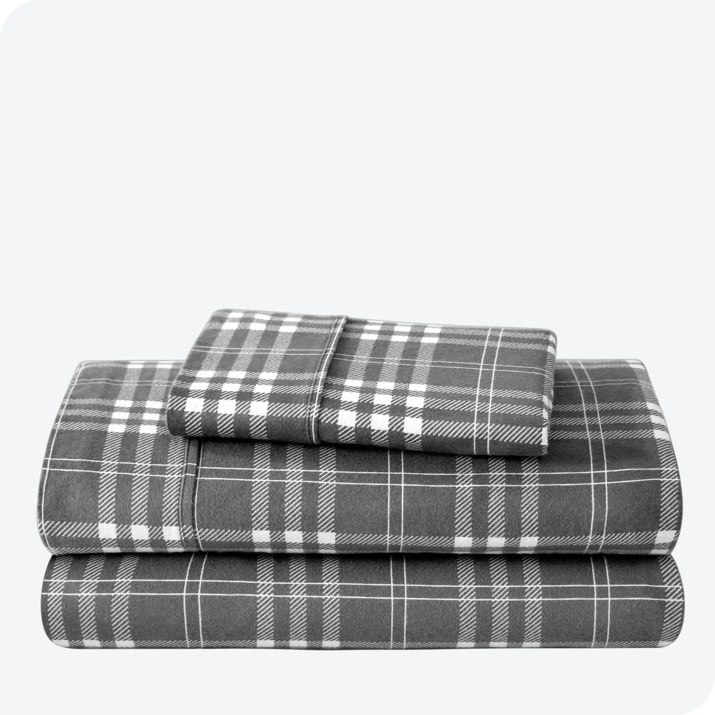 Cotton Flannel Sheet Set - Twin