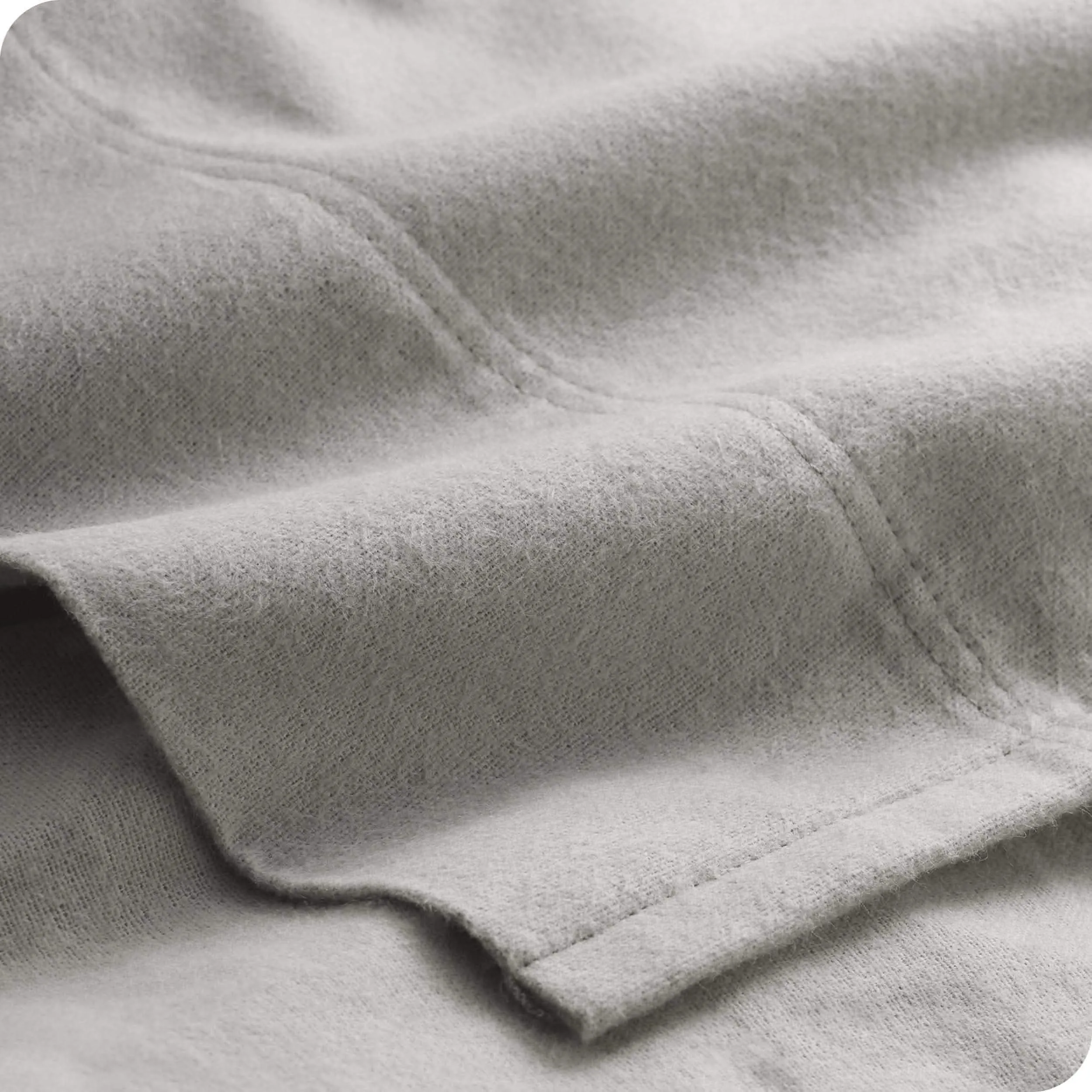 Cotton Flannel Sheet Set - Twin