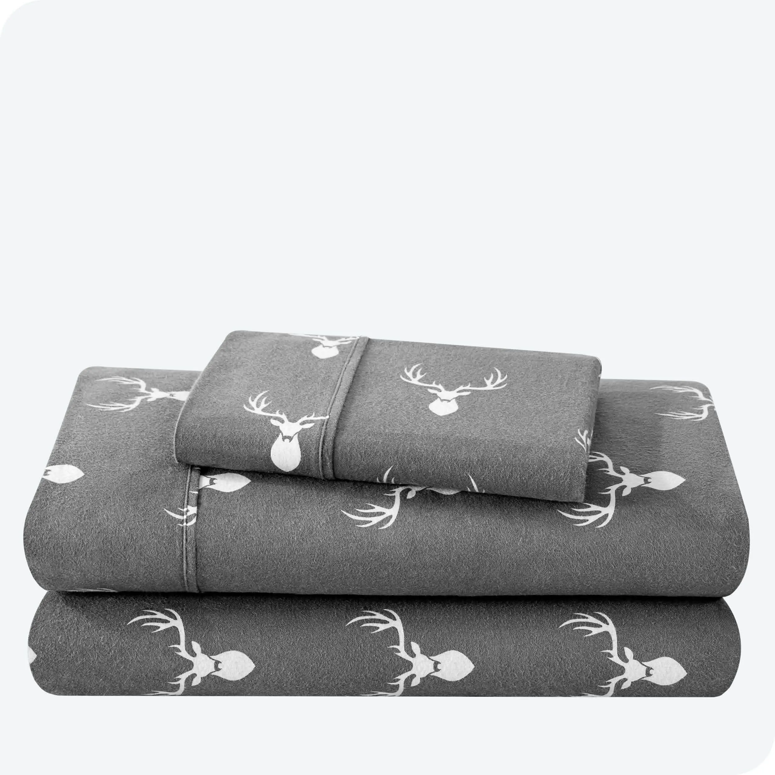 Cotton Flannel Sheet Set - Twin