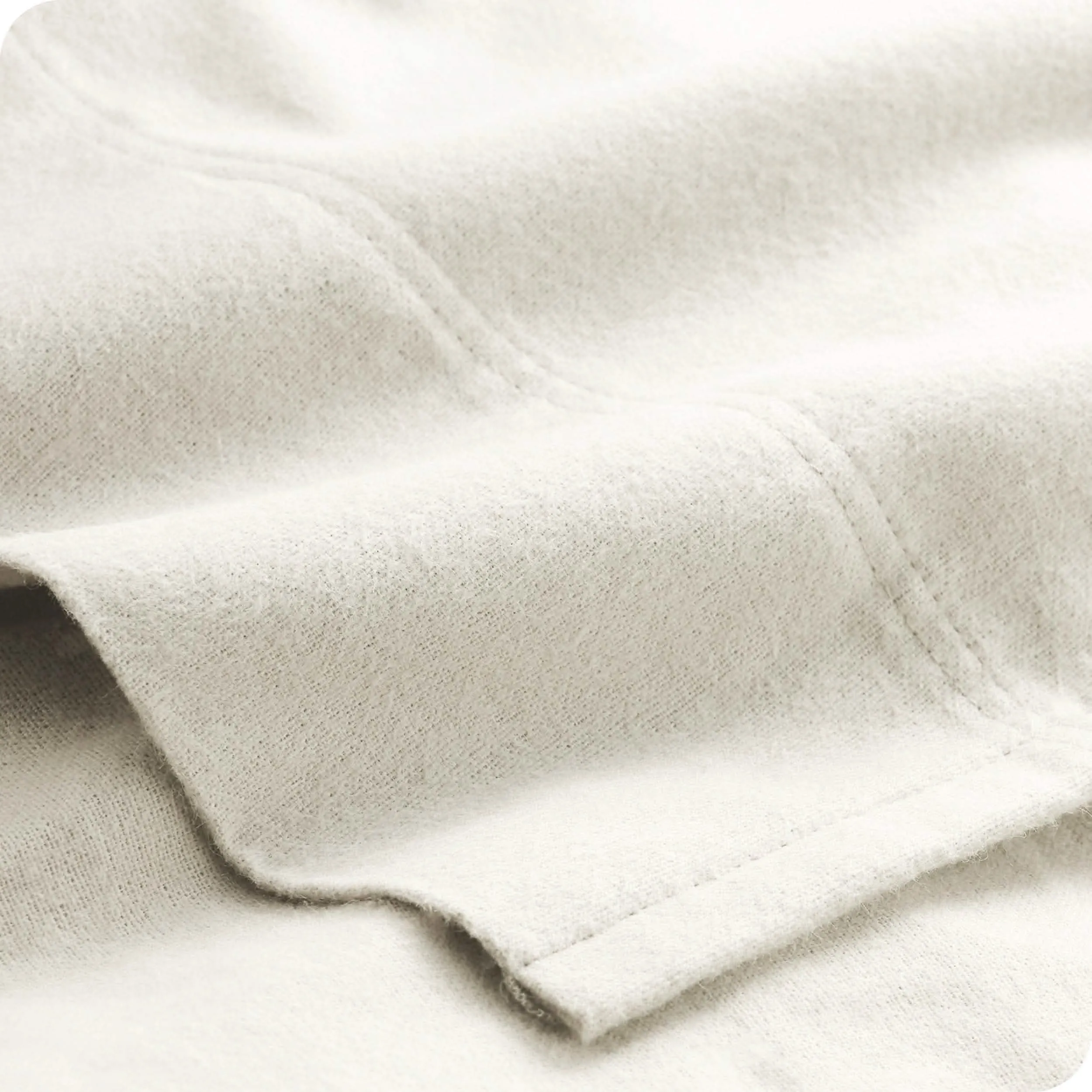 Cotton Flannel Sheet Set - Twin