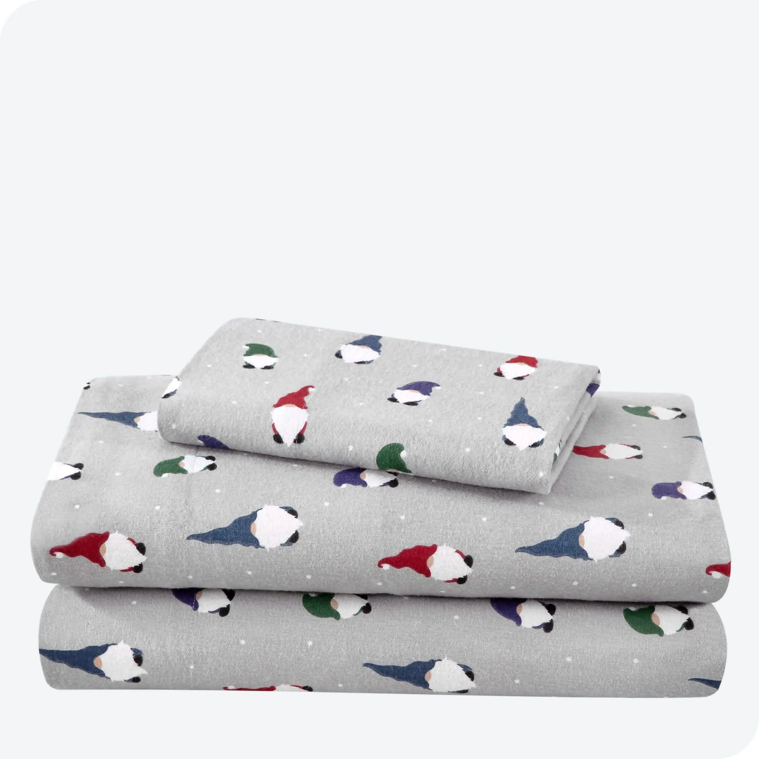 Cotton Flannel Sheet Set - Twin