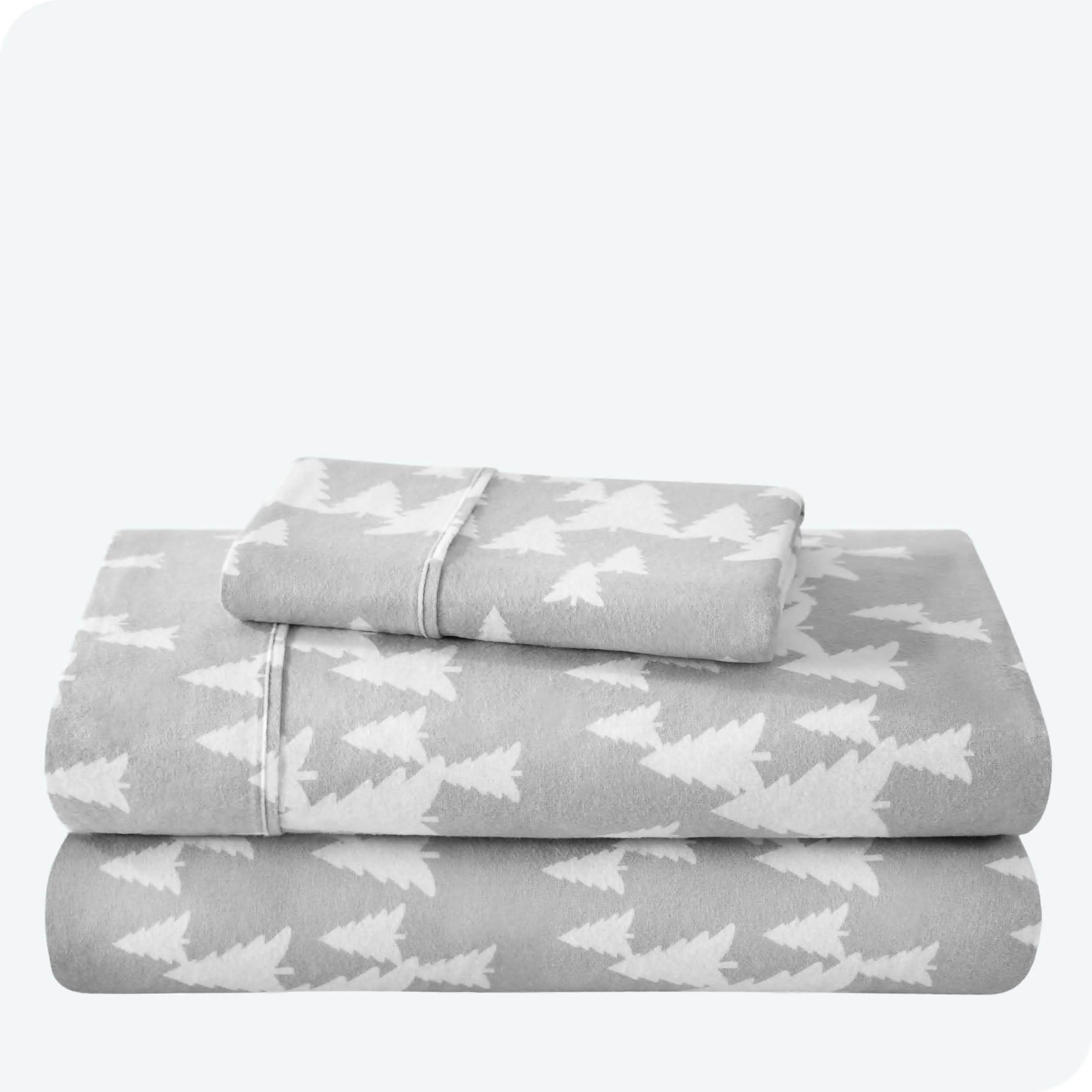 Cotton Flannel Sheet Set - Twin