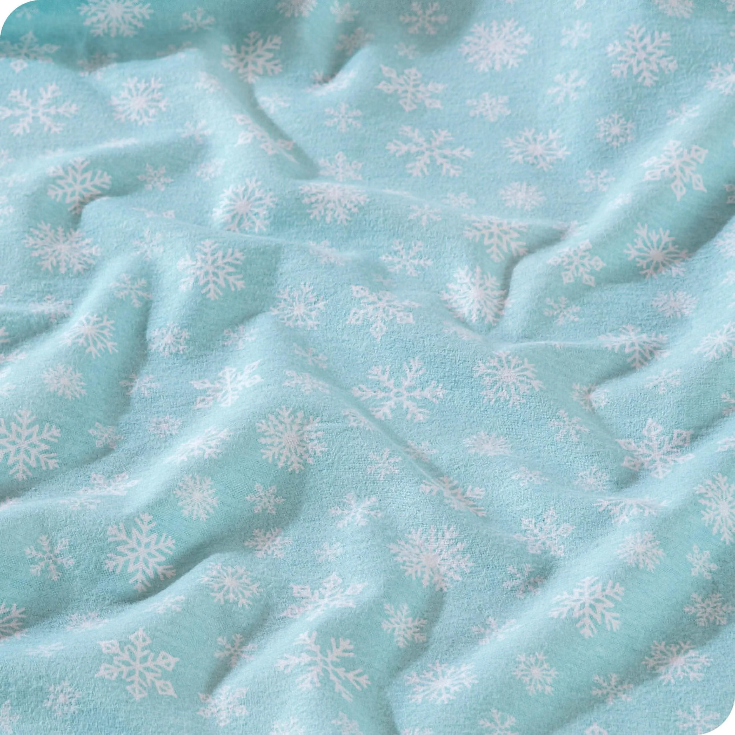Cotton Flannel Sheet Set - Twin