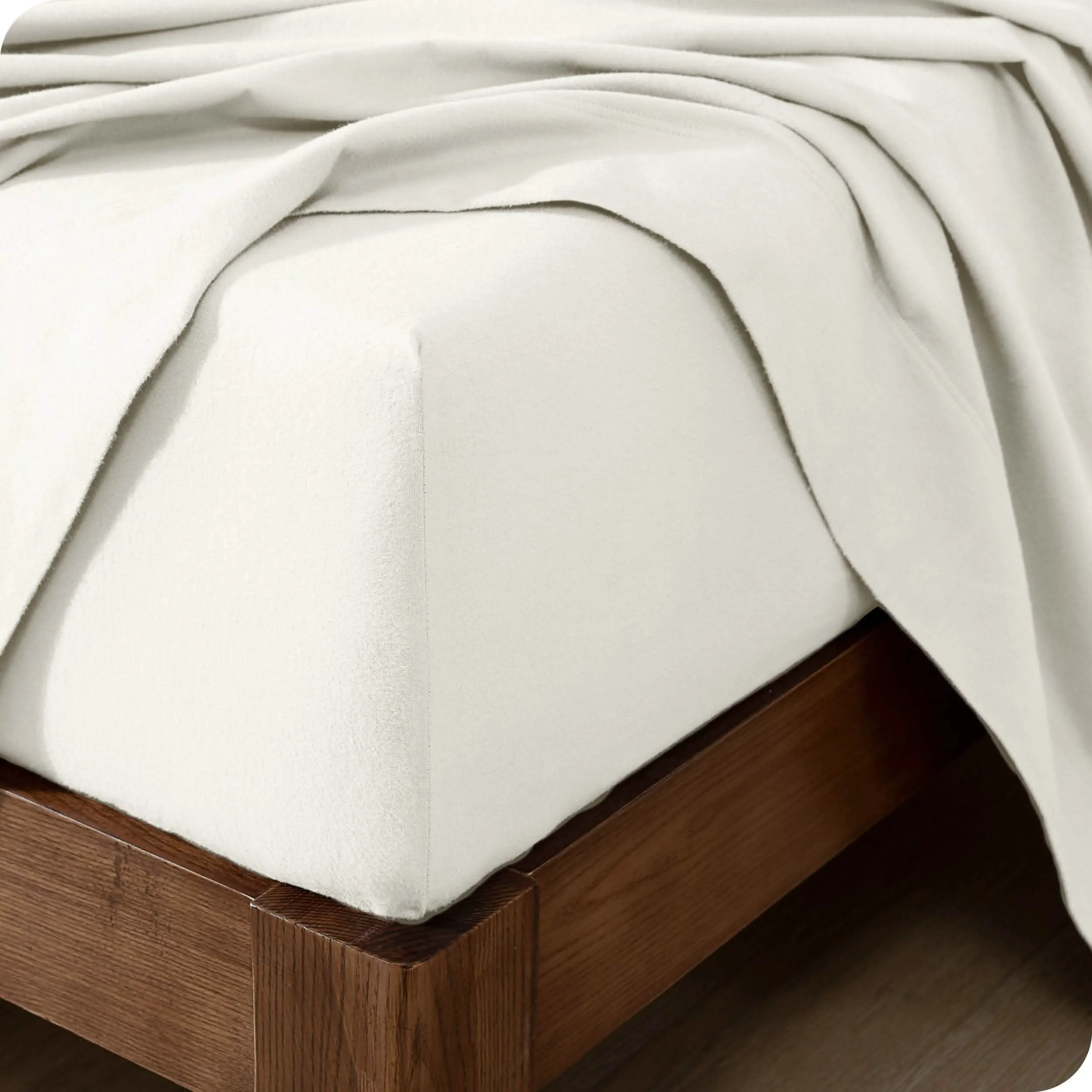 Cotton Flannel Sheet Set - Twin