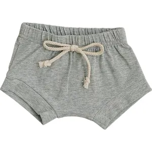 Cotton Shorts | Heather Grey