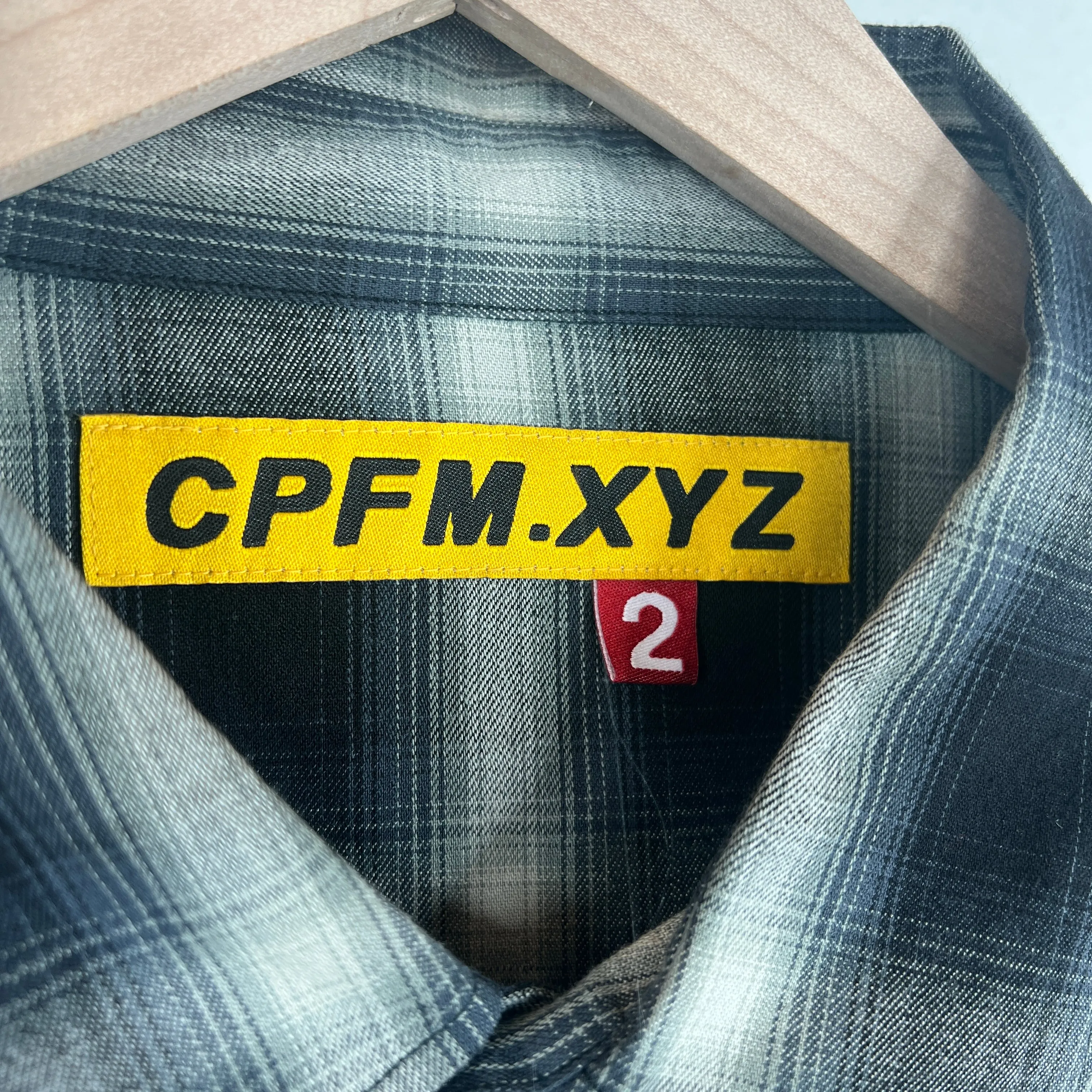 CPFM Black Smiley Flannel