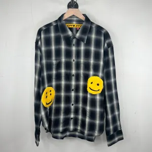 CPFM Black Smiley Flannel