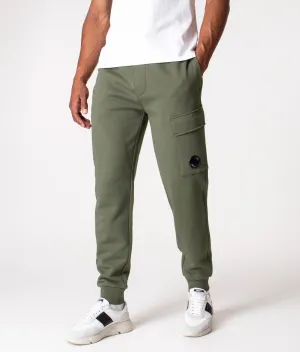 Diagonal Raised Fleece Joggers