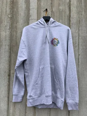 Dick Brewer Simple Lei | Hoodie | Heather Grey