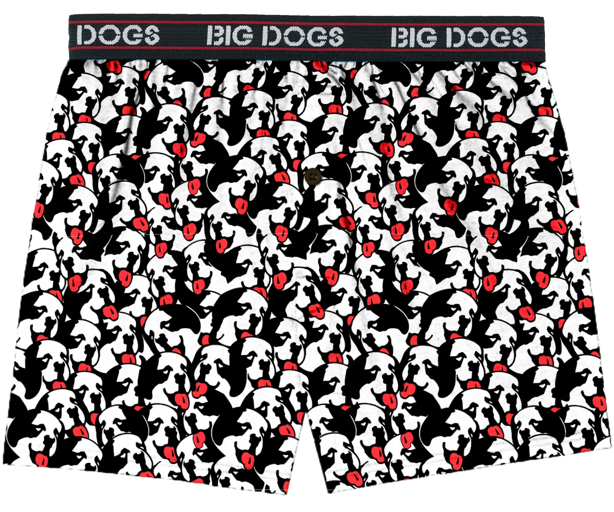 Dog Faces Knit Boxers