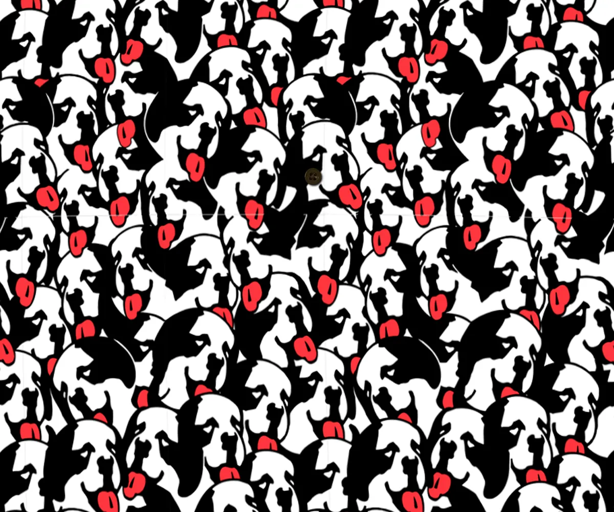 Dog Faces Knit Boxers