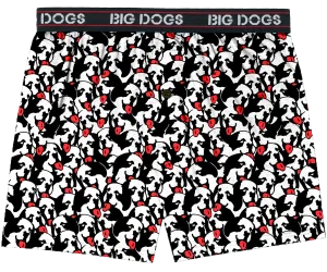 Dog Faces Knit Boxers