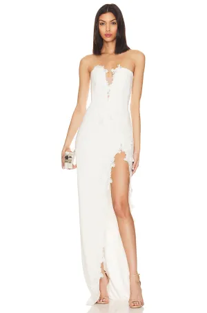 Dress SAU LEE Florence, white
