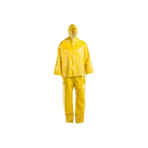 DROMEX HYDRO PVC RAINSUIT COLOUR-YELLOW SIZE- XL