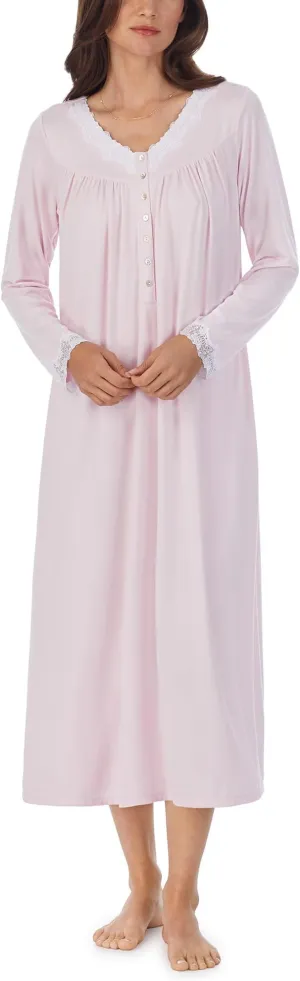 Eileen West Long Sleeve Knitted Ballet Dress with Sweater in Blush