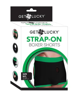 Get Lucky Strap-on Boxer Shorts M/L