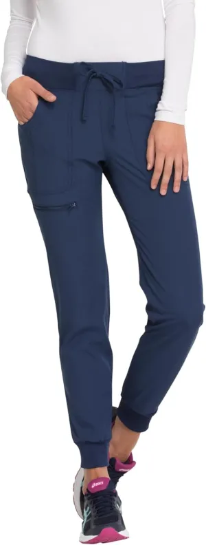 Heartsoul Women's Medical Scrub Jogger Pants Contemporary fit Drawstring waistband Jogger With 5 Pockets - HS030