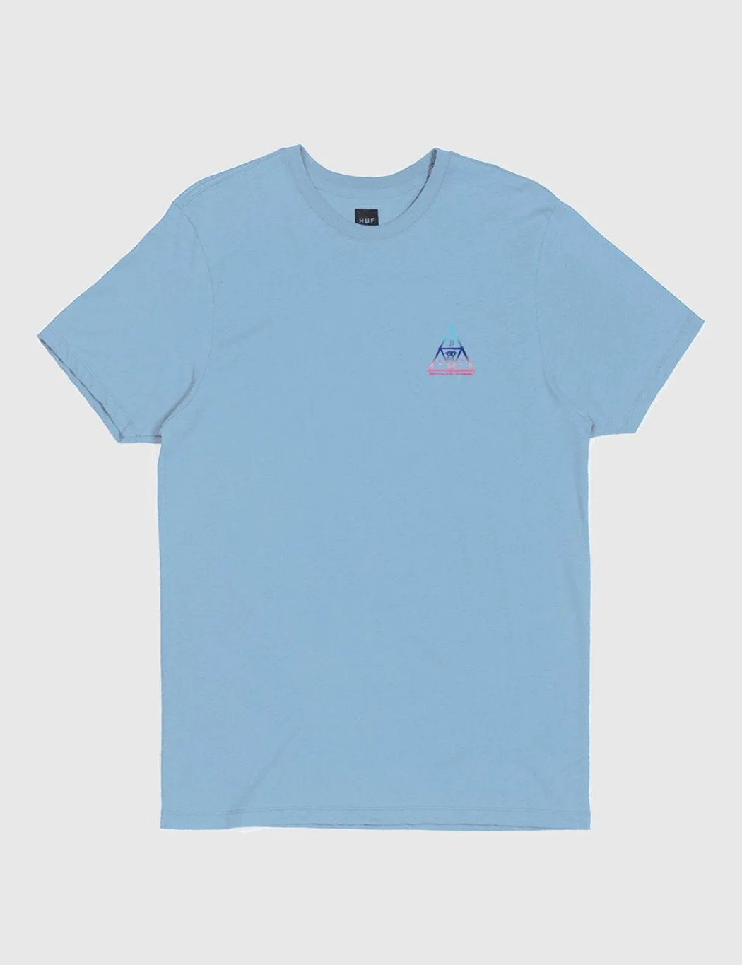 Huf RA Triple Triangle T-Shirt - Powder Blue