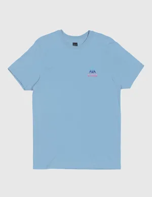 Huf RA Triple Triangle T-Shirt - Powder Blue
